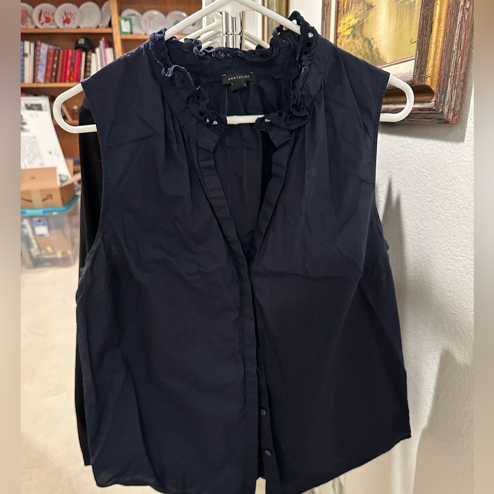 Button Down Cotton Blouse